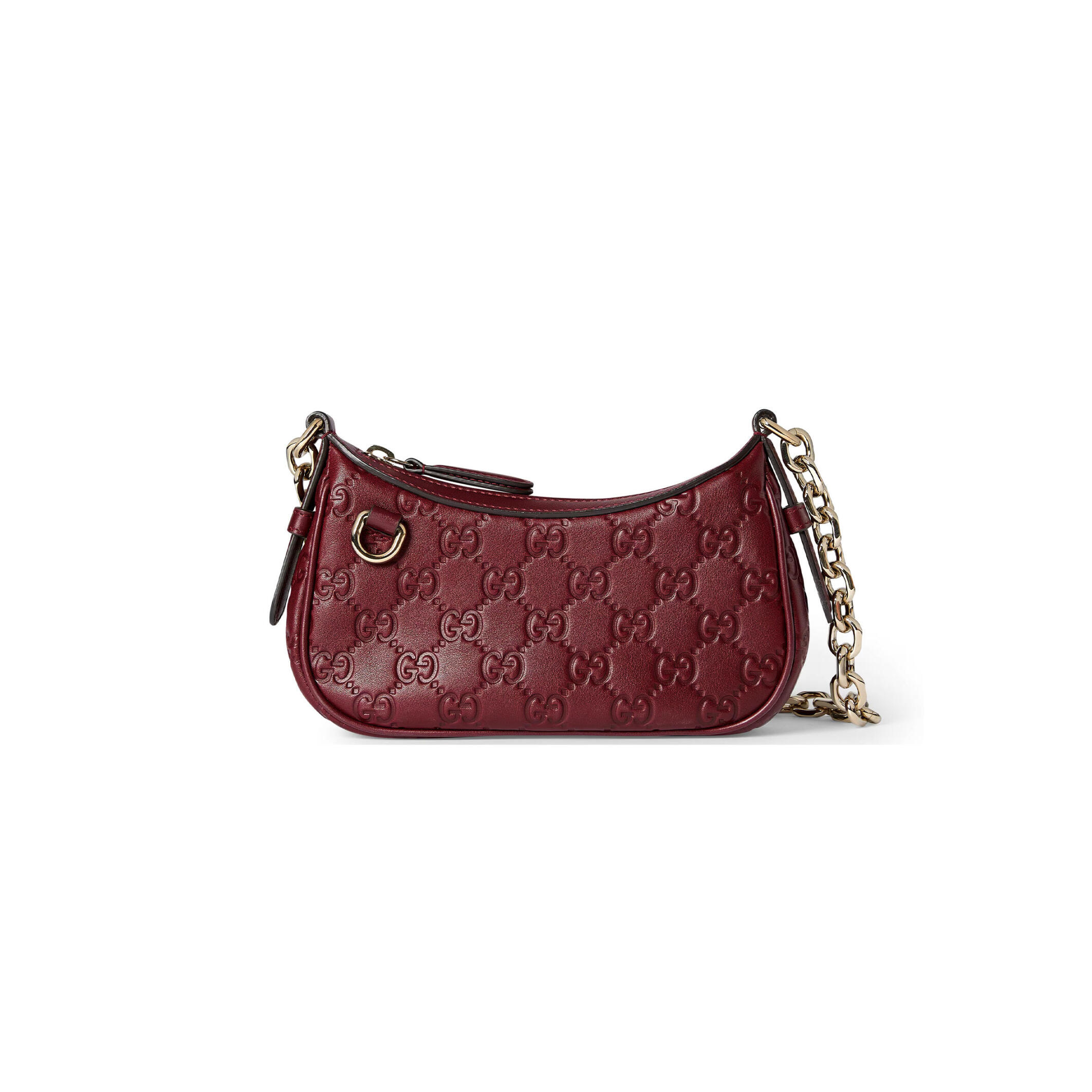 GUCCI GG EMBLEM MINI SHOULDER BAG 847091 (19*12*4cm) GUCCI GG EMBLEM MINI SHOULDER BAG 847091 (19*12*4cm)